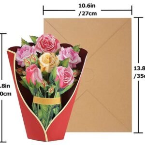 Paper-Flower-Bouquets-Cards-Paper-Pop-Up-Cards-10