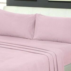 Flanlette-100%-Brushed-Cotton-Fitted-Sheet-+-pillow-case-pair-7