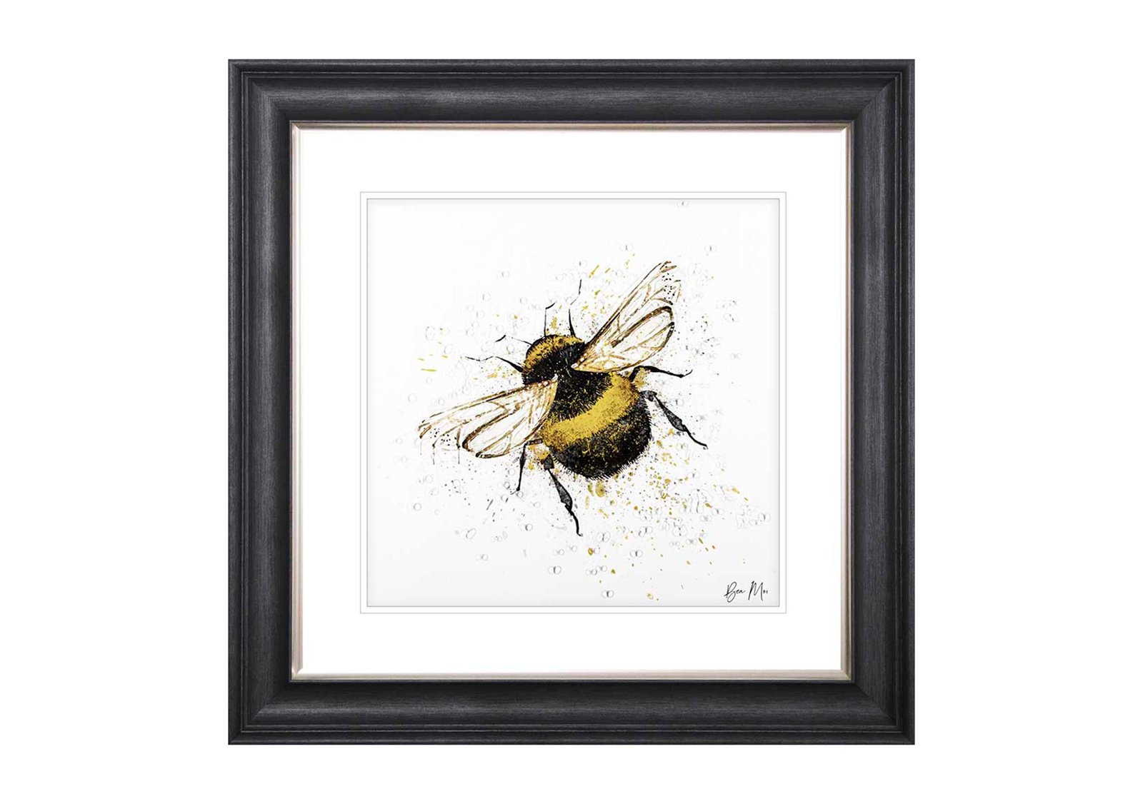 Bumble Bee Framed Art in  on Furniture Village